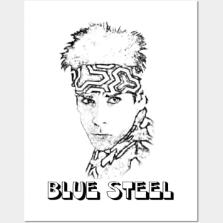 Blue Steel Posters and Art